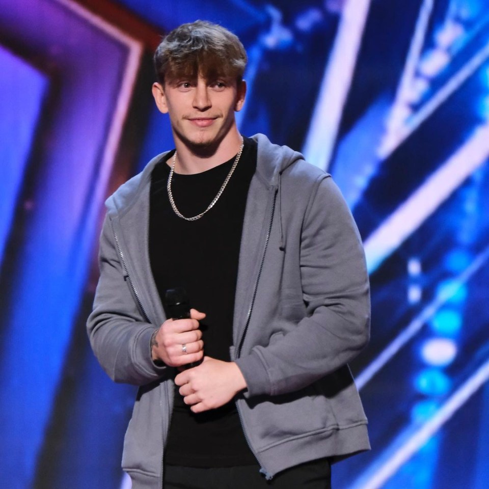 Lee Collinson got four yeses on America’s Got Talent on Tuesday night