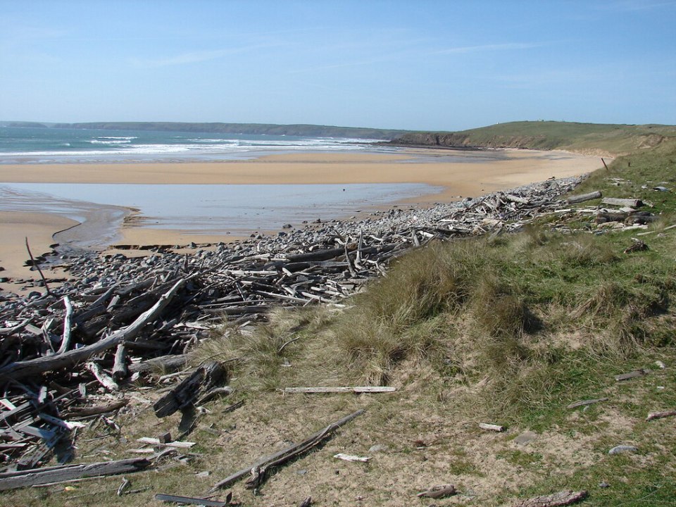 Pictured here is Frainslake Sands, a stunning golden sandy beach.