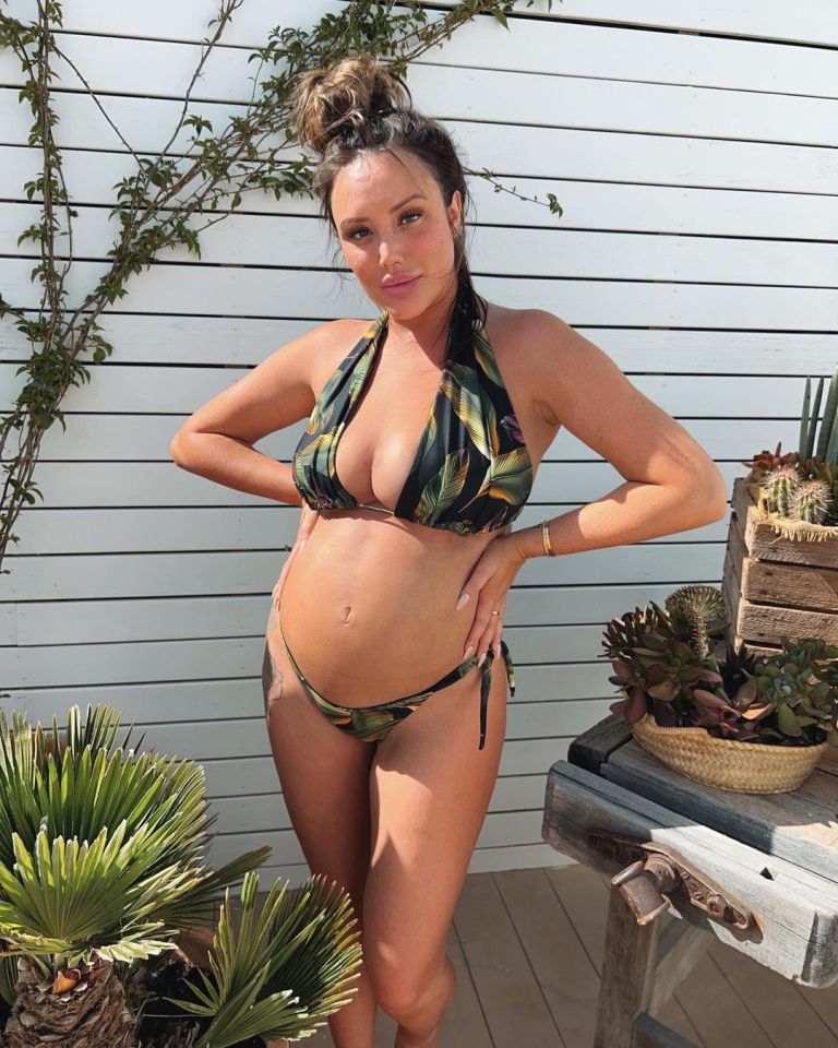 Charlotte has had an ultrasound scan and has even revealed she feels confident enough to have picked names for her baby