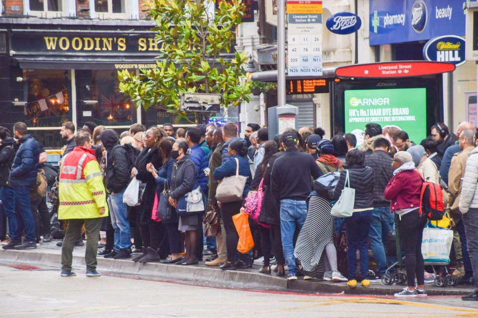 Expect chaos on the streets of the UK as rail unions shut down the network