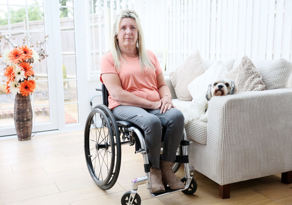 Kim has been in a wheelchair for 24 years