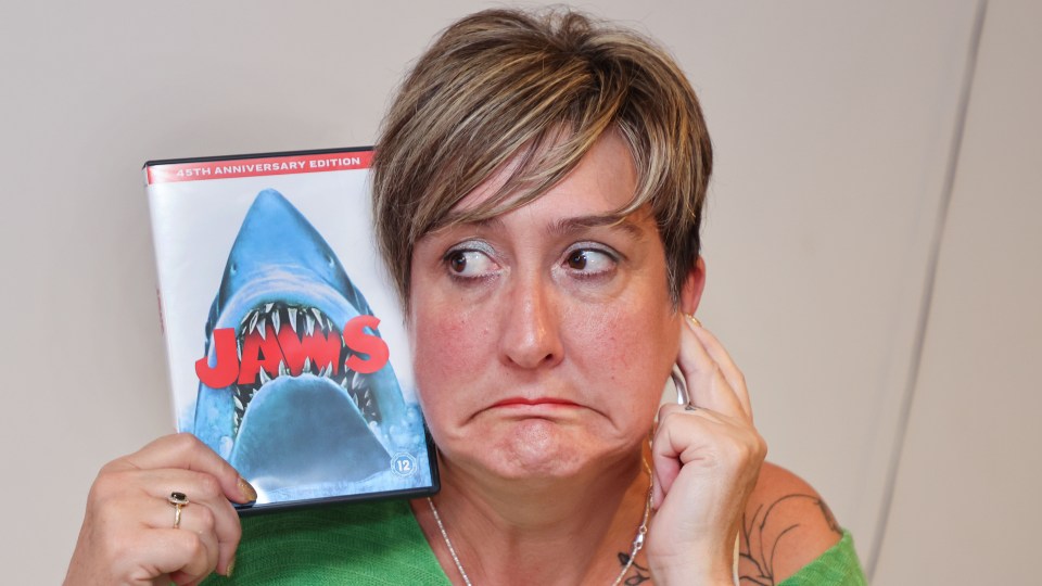 Lanette Wiltshire is so terrified of the Jaws theme she bursts into tears when it plays