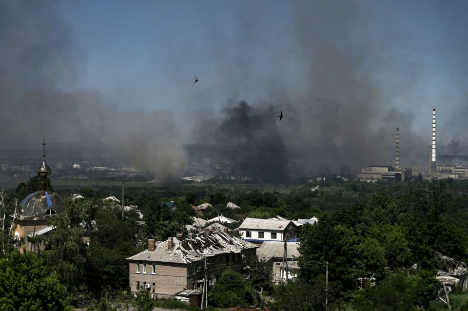 The city of Severodonetsk has been at the centre of fighting in recent weeks