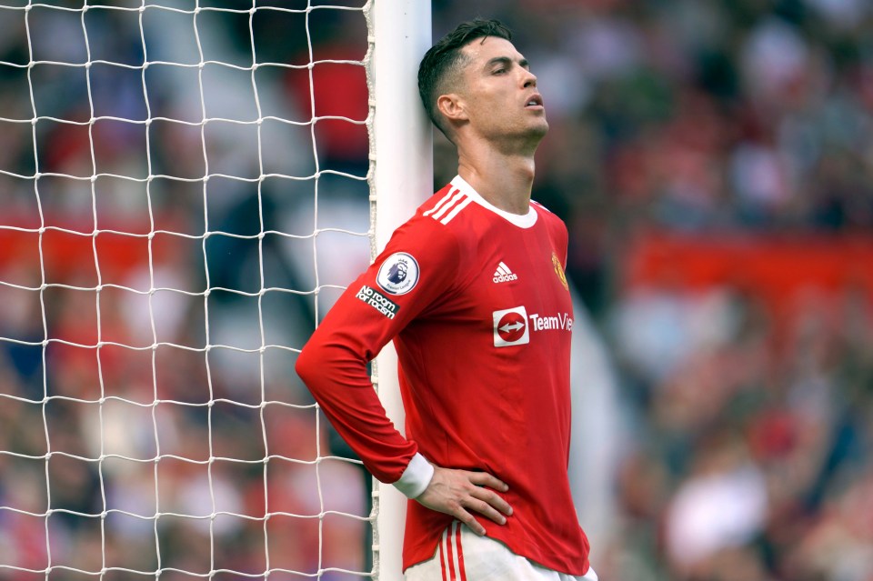 Ronaldo has cut a frustrated figure at times since his return to Old Trafford