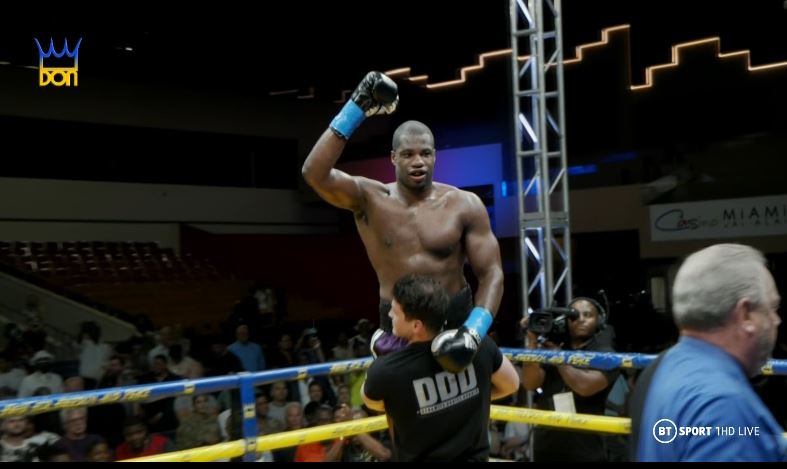 Daniel Dubois impressed in Miami with a vicious win over Trevor Bryan