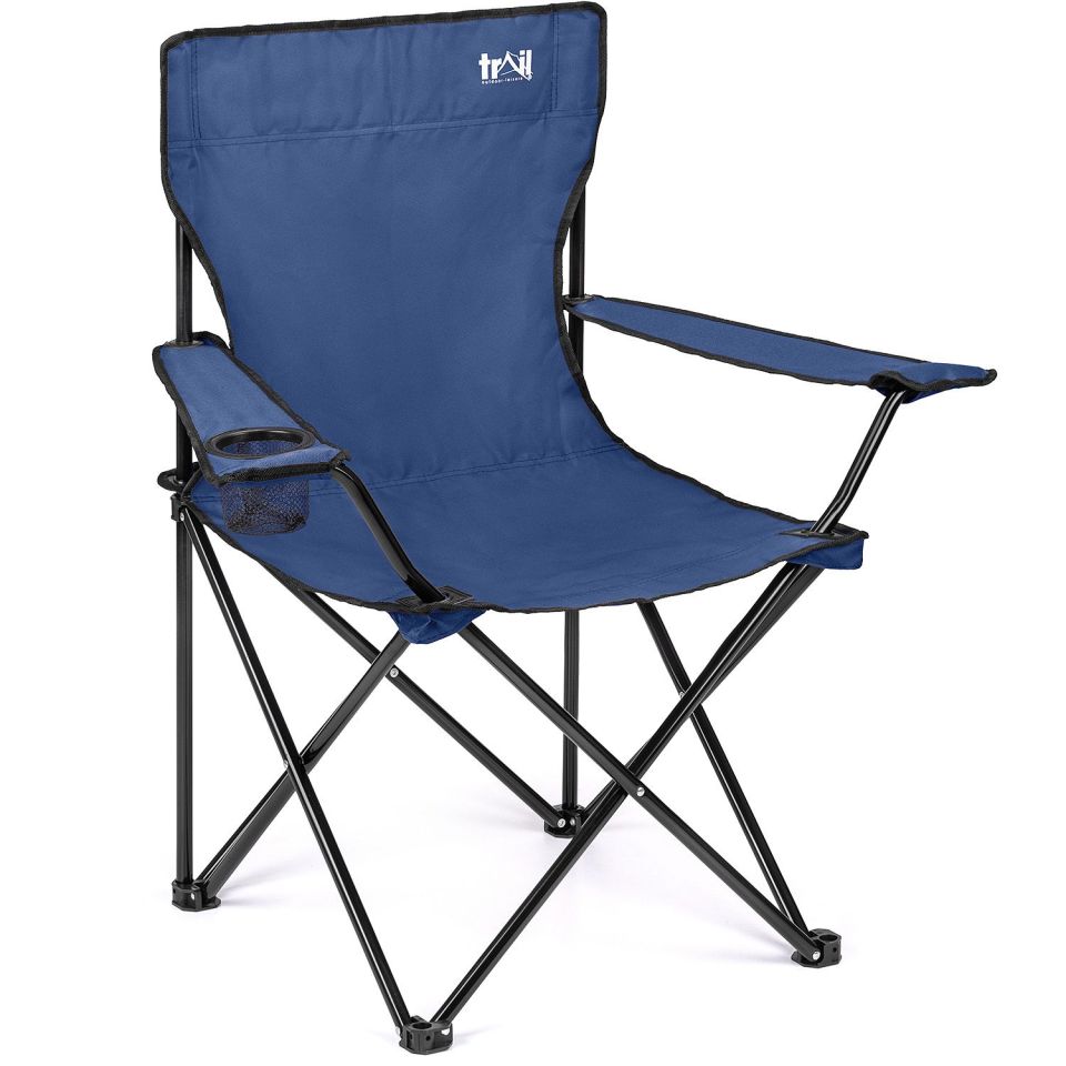 Camping chairs are down from £24.99 to £12.99 at Trail Outdoor Leisure