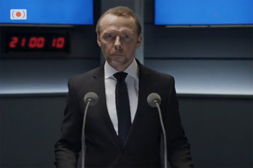 Viewers have complained to Ofcom over Channel 4's stunt to plug Simon Pegg's cyber attack drama, The Undeclared War