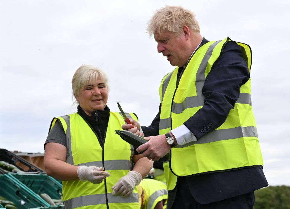 Boris Johnson is in Cornwall today and defended the Rwanda plan