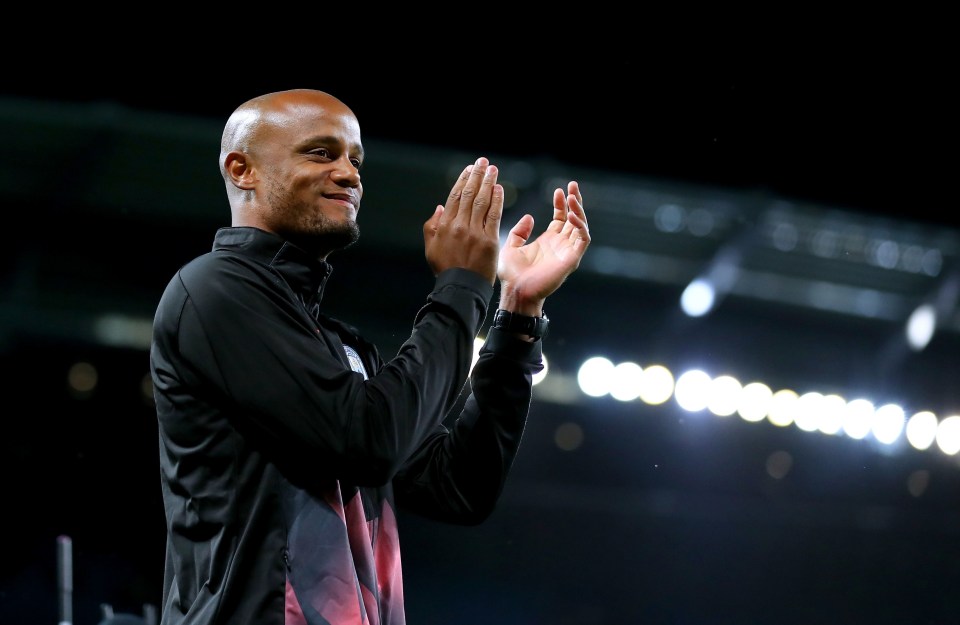 Burnley announced Kompany as their new manager earlier this month