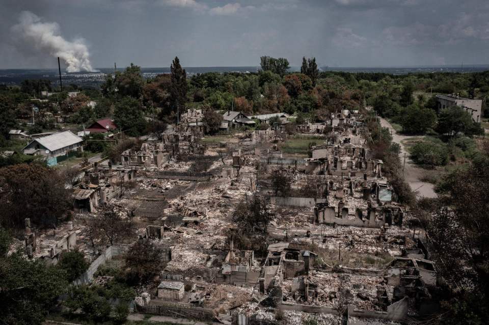 The banned munitions have rained down on homes in Donbas.