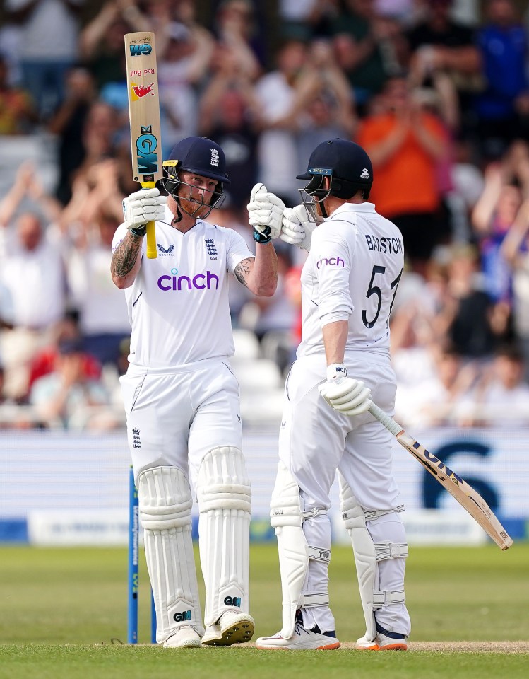 Jonny Bairstow was more-than-ably supported by Ben Stokes who hit a 50 of his own