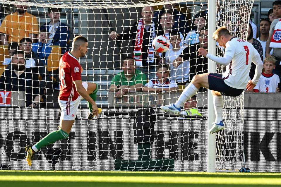 Jarrod Bowen saw his early header blocked but it soon got far worse for England