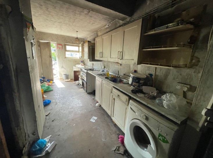 It's believed the home caught fire after an e-bike lithium-ion battery caught alight