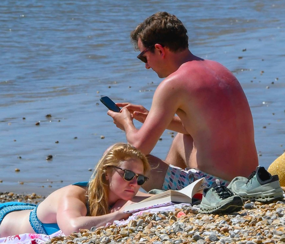 But the Met Office has issued a severe heat warning to sun-starved Brits