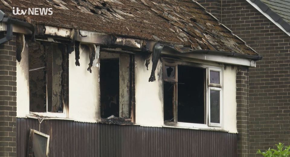 The identities of the two people who died in the blaze have not been released