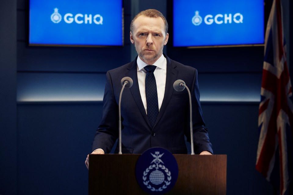 Simon Pegg heads up the star line-up in new C4 thriller The Undeclared War