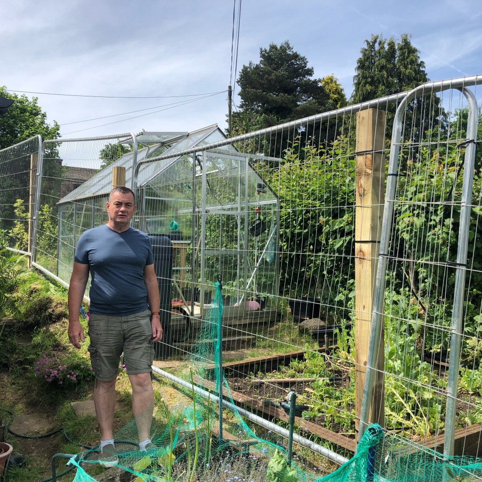 Cllr John Taylor said he was gobsmacked by workers putting the fence up