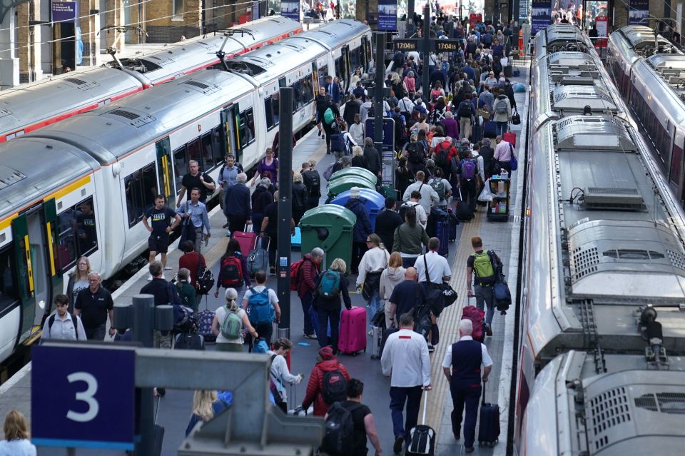 London’s busy King’s Cross station