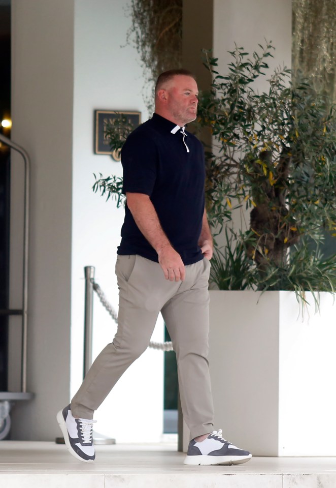 The Manchester United and England legend enjoyed some time away with his four boys and partner Coleen