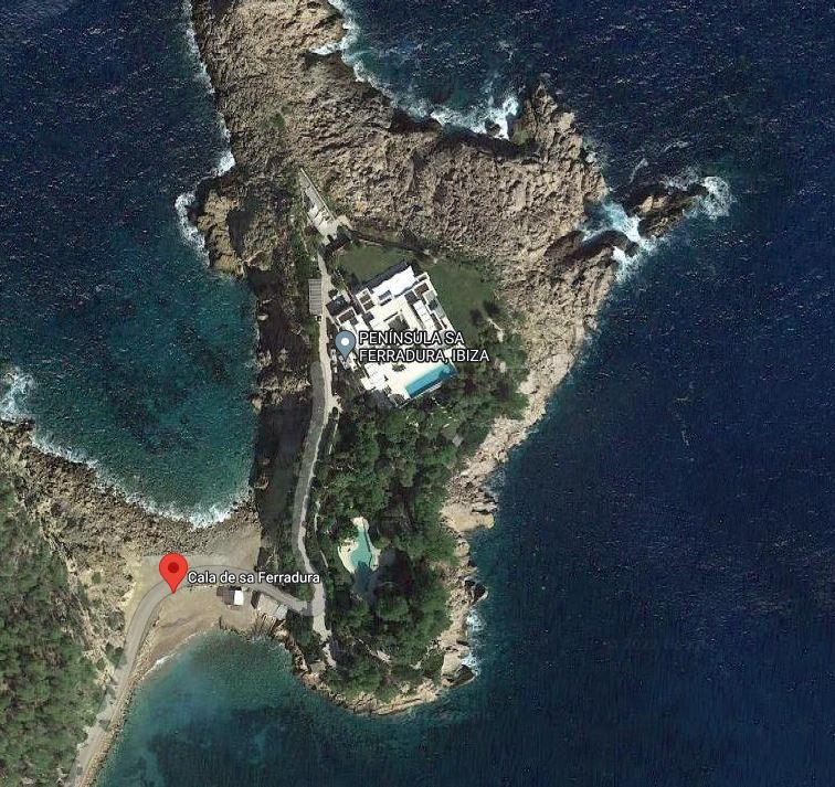 Messi and Fabregas are currently on a private island in Ibiza