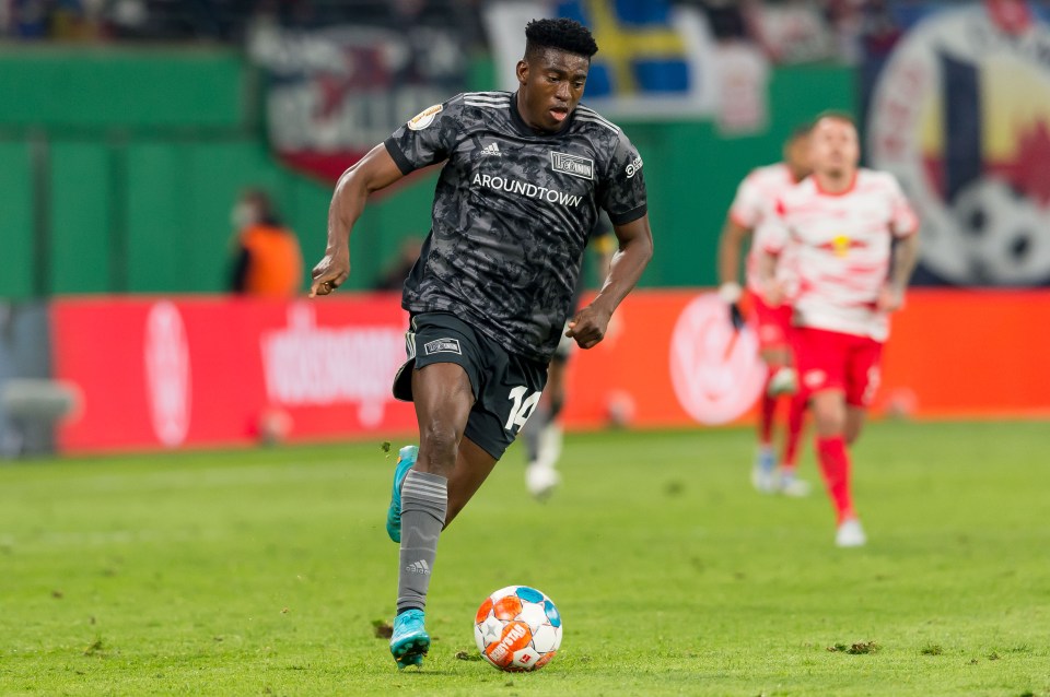 Union Berlin star Taiwo Awoniyi is joining Nottingham Forest on a record deal