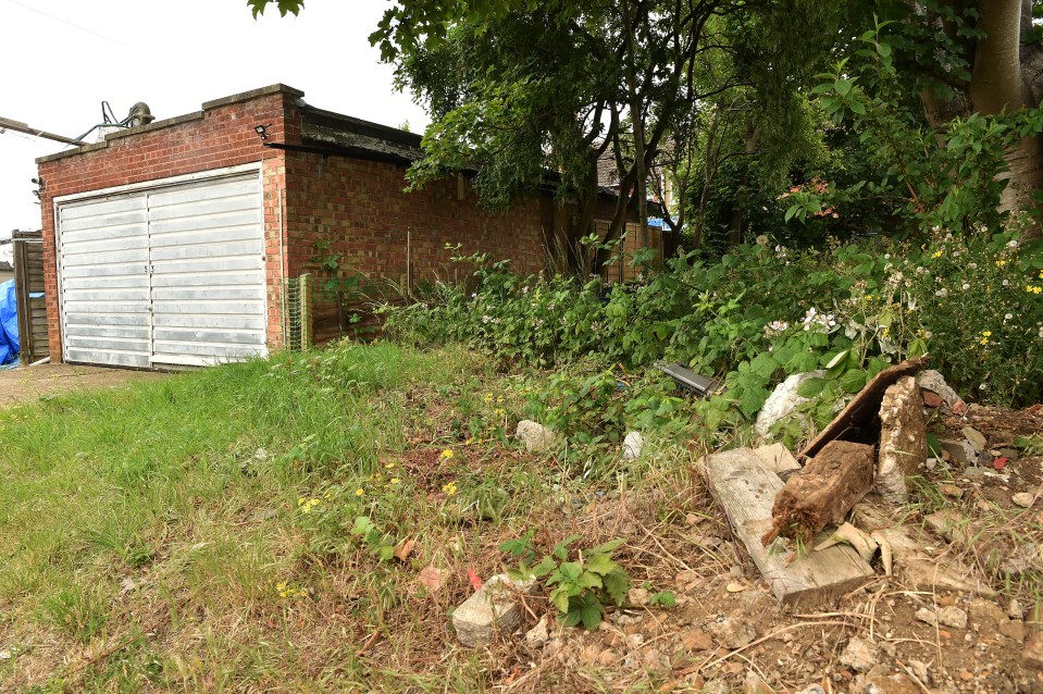 The property has been abandoned since David's neighbour moved out in 1997