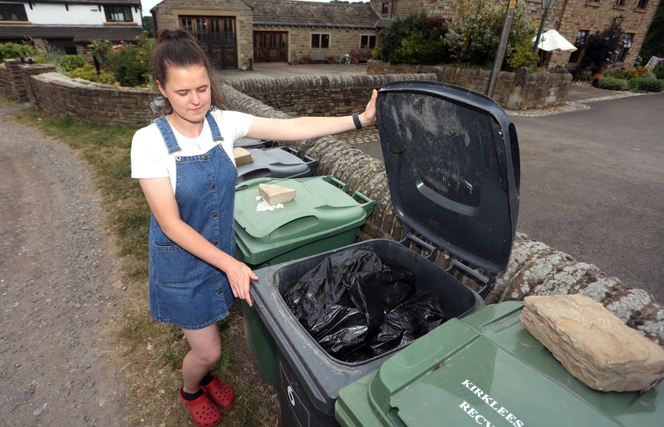 The council has apologised for the rubbish collection delays