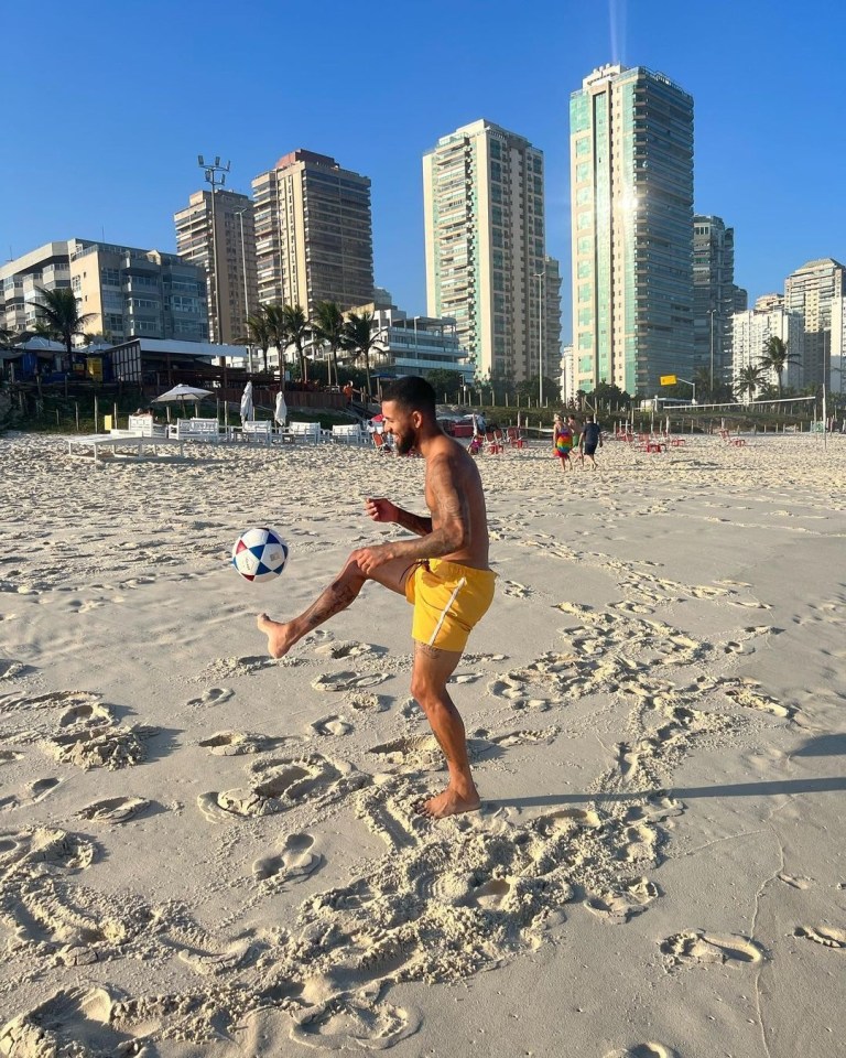 Luiz is back home in Brazil for the summer break