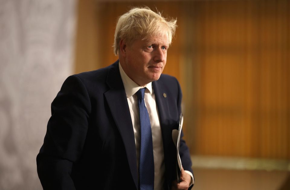 Johnson last night dangled tax cuts to frustrated voters