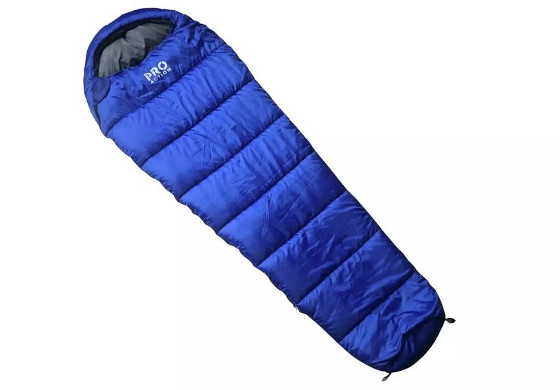 This 'mummy' sleeping bag is £28 from Argos