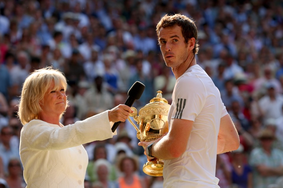 Sue Barker has working during some of Wimbledon's most-iconic moments in her illustrious, 30-year broadcasting career