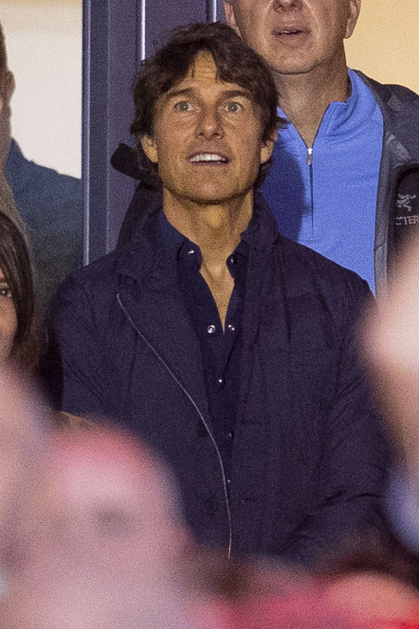 Tom Cruise spent Sunday night rocking out to the Eagles in a VIP box at British Summer Time Festival in London’s Hyde Park