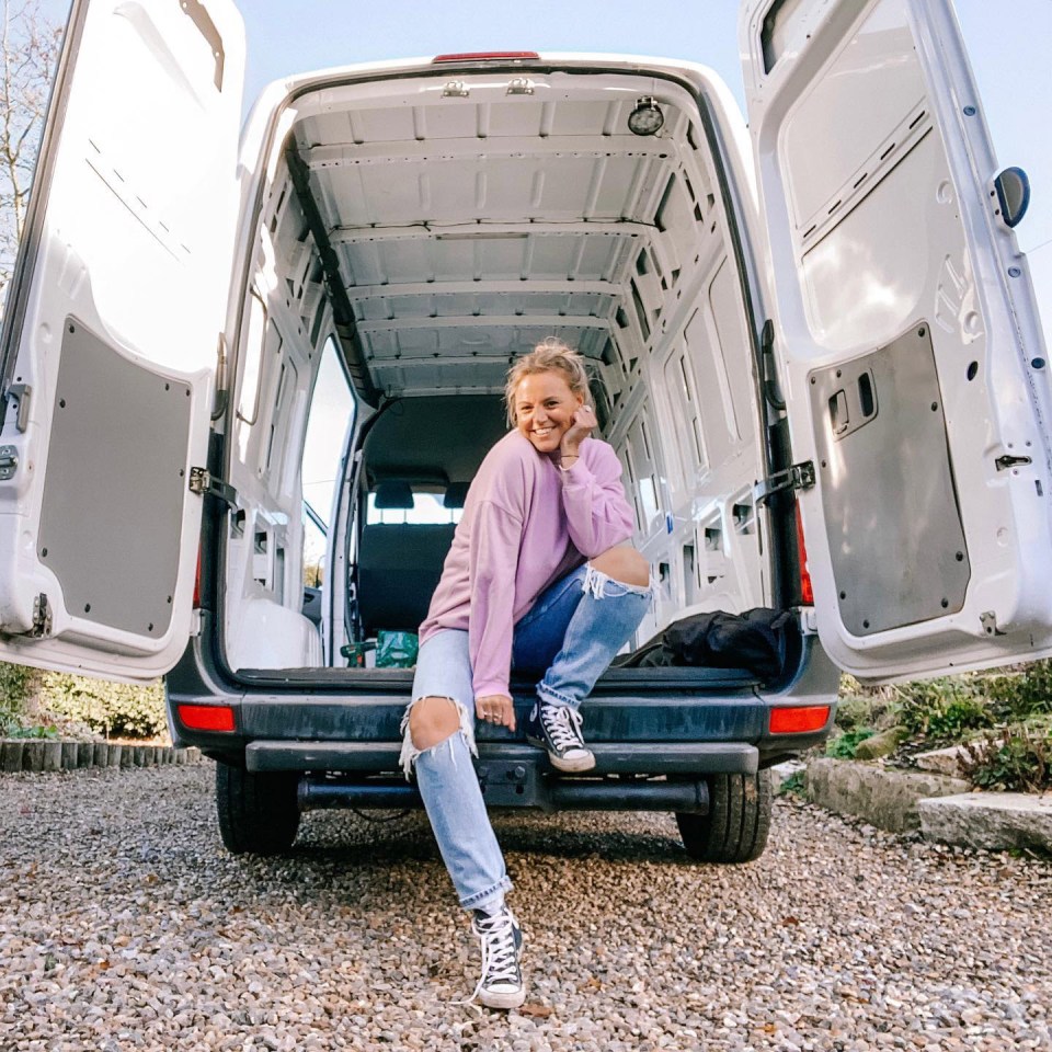 Amy Nicholson decided to swap living with her parents to travel on the open road