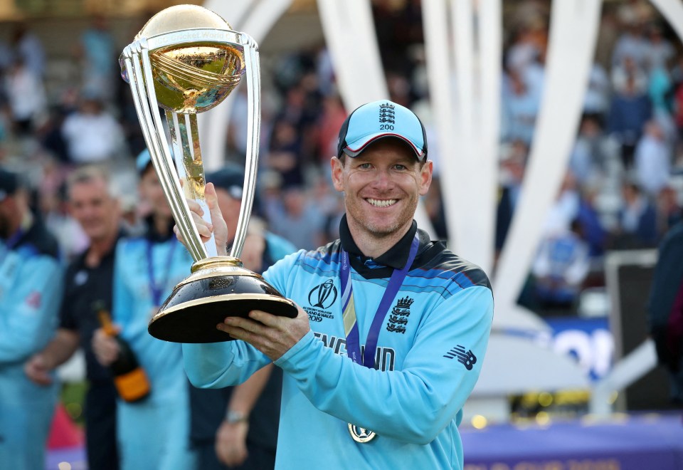 Morgan lifted the Cricket World Cup at Lord’s as England captain