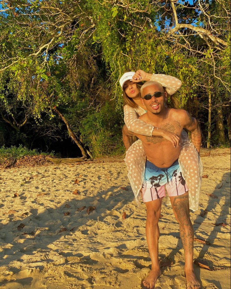 Jesus and Lima love a good time on the beach in Brazil