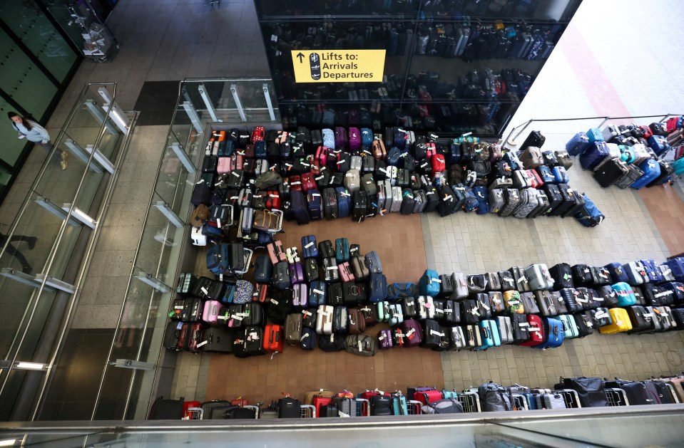 It comes just days after baggage chaos at the airport saw hundreds of suitcases stacked up