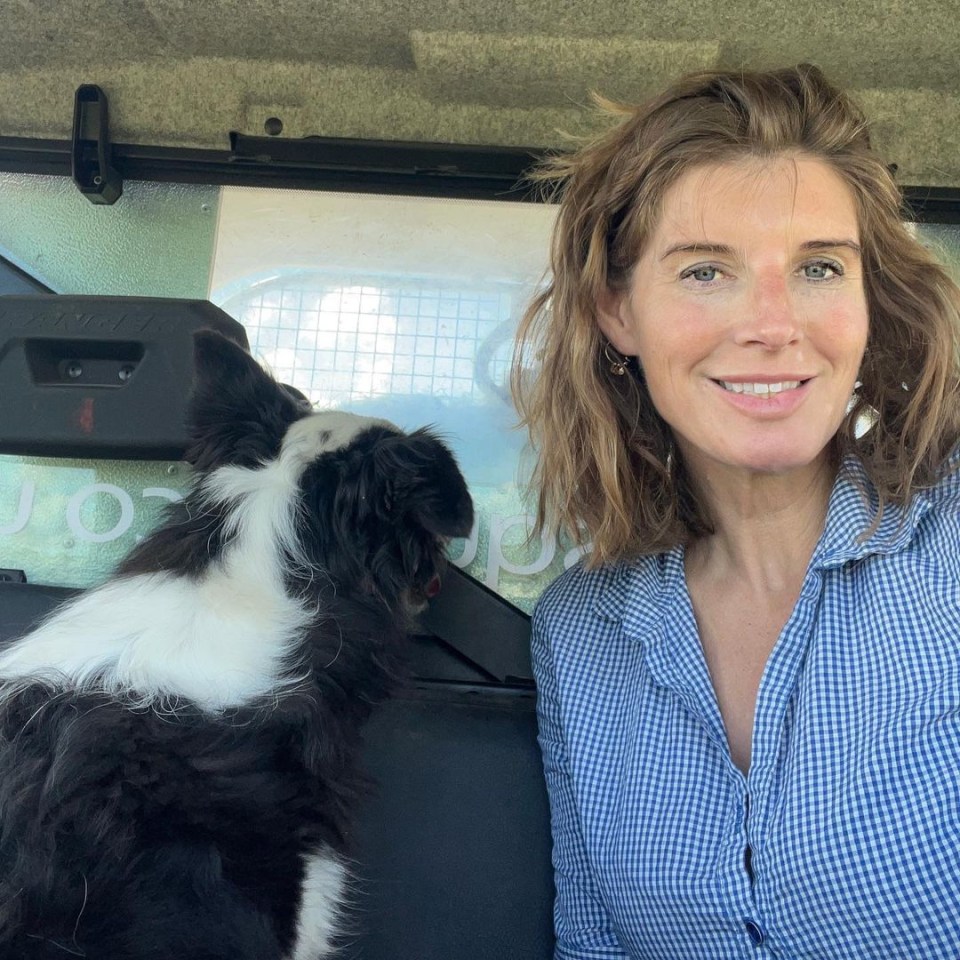 Yorkshire Shepherdess Amanda Owen looks just like a sexy soap star as she shows off her hair cut