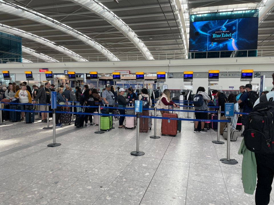 There has been continued queueing and disruption at Heathrow this week