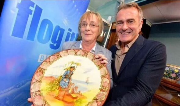 Paul pictured on Flog It!