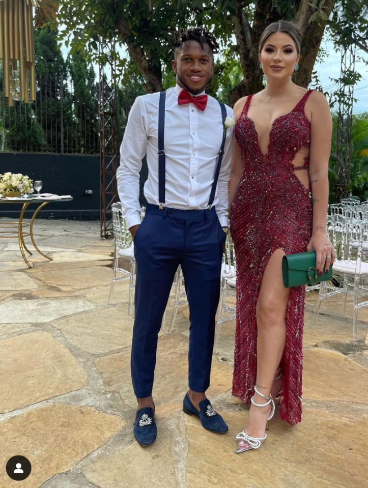 The pair got dressed up to the nines for a night in Belo Horizonte