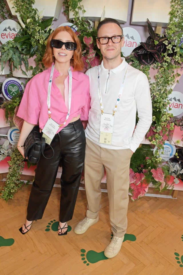 Stacey Dooley with her partner Kevin Clifton