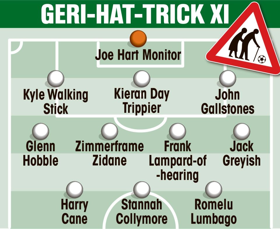 The Geri-Hat-Trick XI