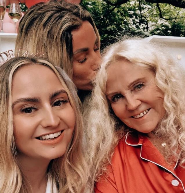 Sophie, left, and Katie pictured with their mum Amy