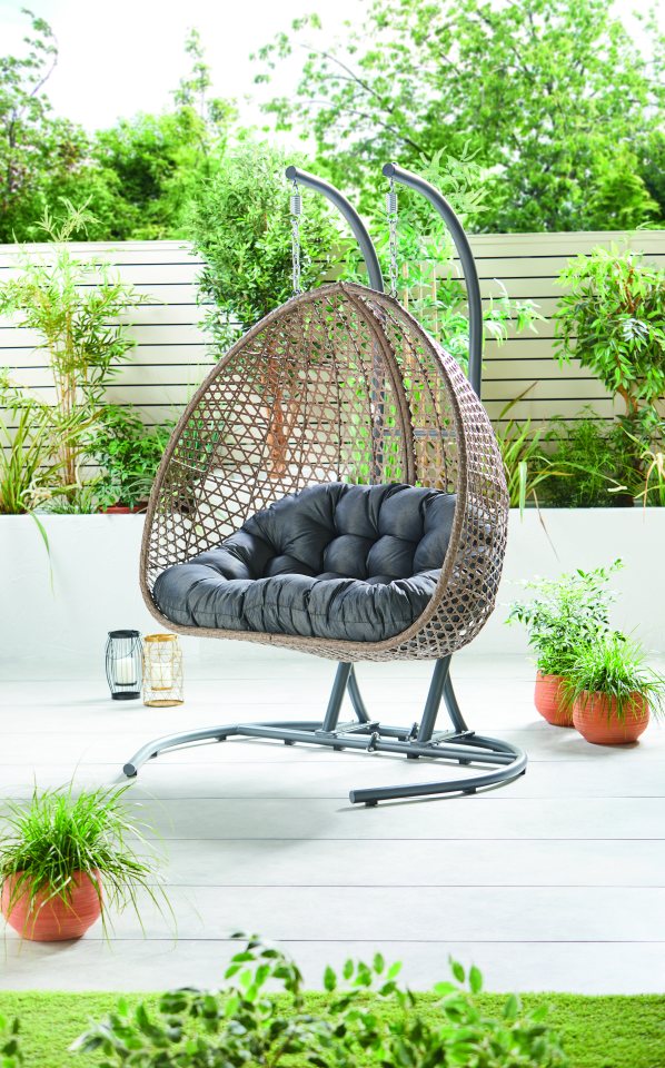 Aldi's Hanging Egg Chair