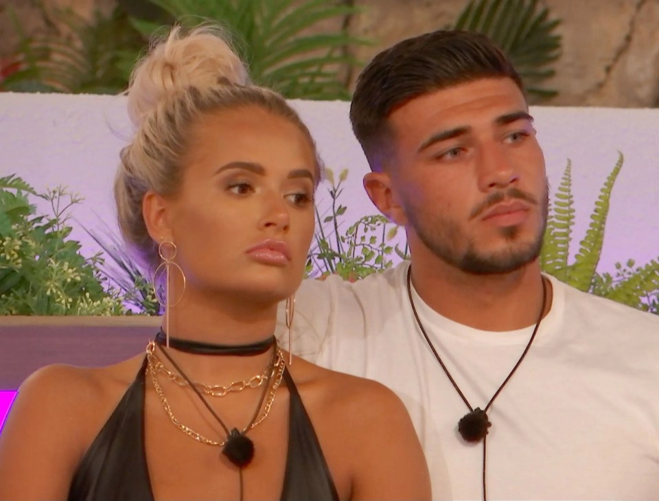 Molly placed second with boyfriend Tommy Fury