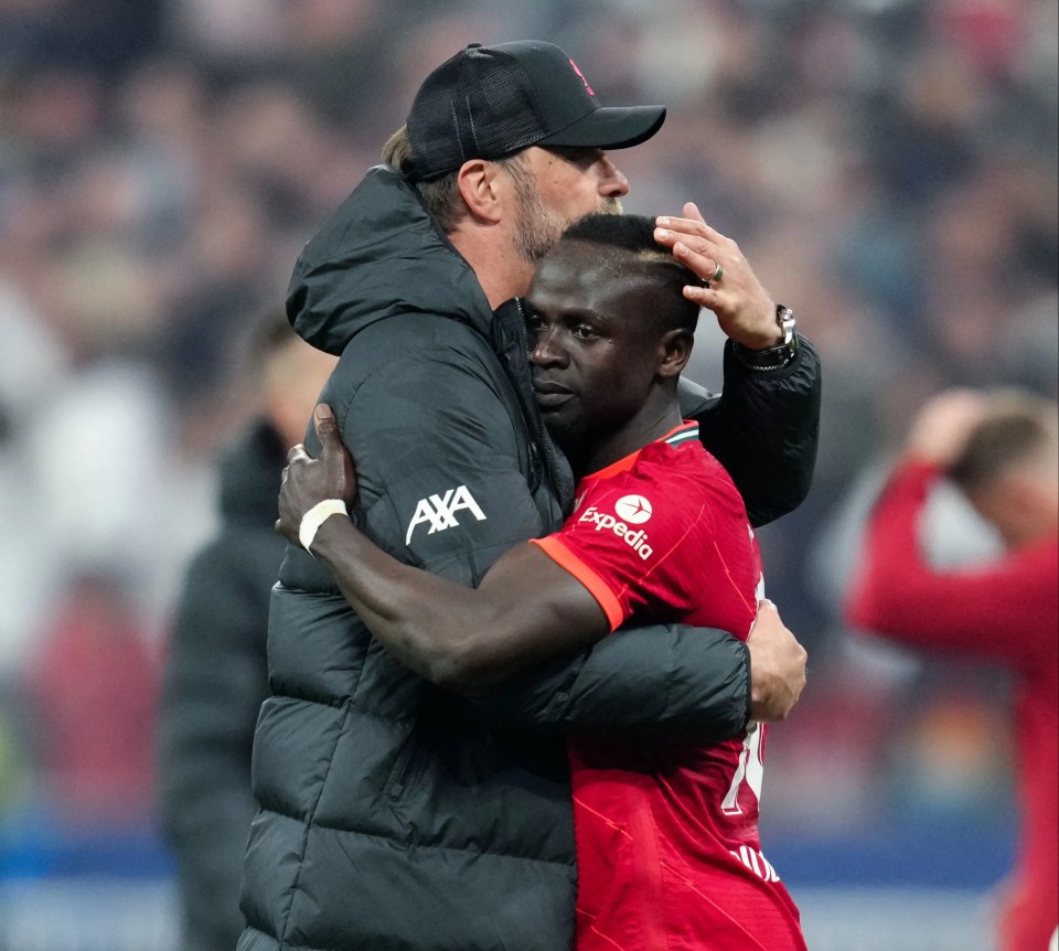 Jurgen Klopp appeared to allude that Mane may play his last game for Liverpool before the Champions League final