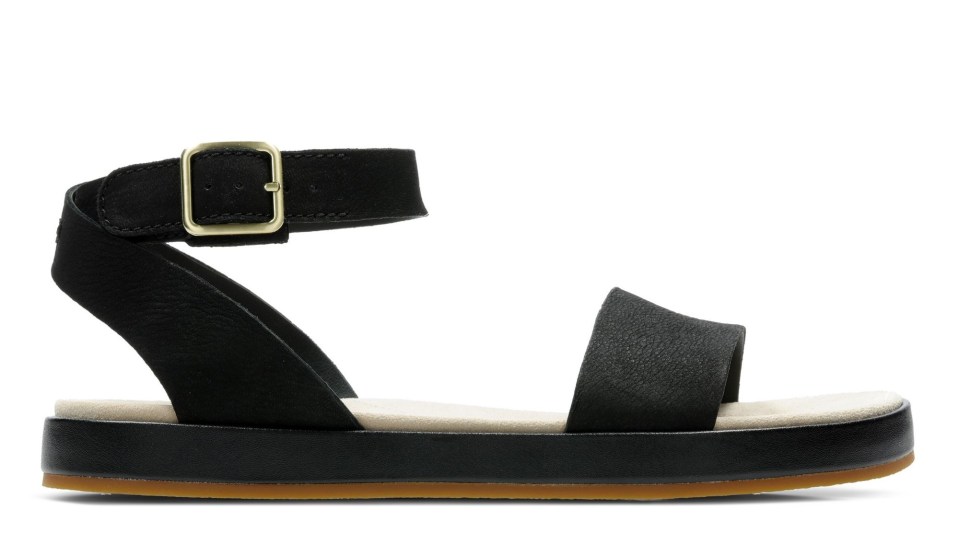 Botanic Ivy nubuck sandals from Clarks for £55