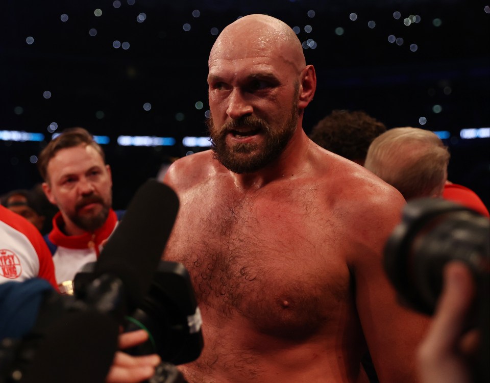 Tyson Fury claims he would only fight Anthony Joshua for £500million