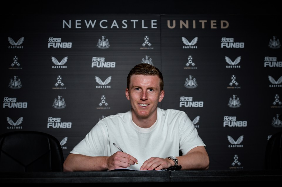 Matt Targett has joined Newcastle for £15m