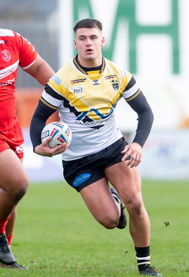 Jacques in action for Castleford